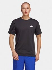Adidas Koszulka techniczna Train Essentials IC7421 Czarny Regular Fit. Czarne t-shirty sportowe męskie Adidas, m, z syntetyku, bez ramiączek, na fitness i siłownię. Za 129.99 zł.