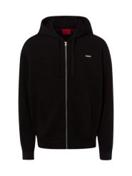 HUGO bluza z kapturem Mężczyźni Bawełna (100%) czarny, S. Czarne bluzy z kapturem męskie Hugo, m, z bawełny. Za 599.95 zł.