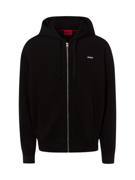 HUGO bluza z kapturem Mężczyźni Bawełna (100%) czarny, S. Czarne bluzy z kapturem męskie Hugo, m, z bawełny. Za 599.95 zł.