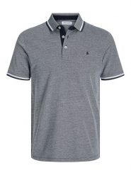 Jack & Jones Koszulka polo "Paulos" w kolorze szarym rozmiar: XL. Szare koszulki polo męskie Jack & Jones, xl, bez wzorów, bez ramiączek. Za 87.40 zł.