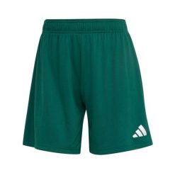 Spodenki damskie adidas Entrada. Białe szorty damskie Adidas, bez wzorów, z materiału, sportowe. Za 60.99 zł.
