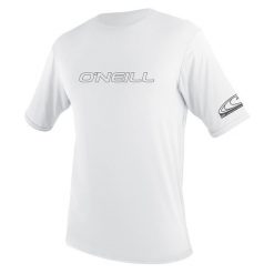 Koszulka O'Neill Basic Skins Sun. Białe t-shirty damskie O'neill, xl, bez wzorów, ze skóry, bez kołnierzyka. Za 203.00 zł.
