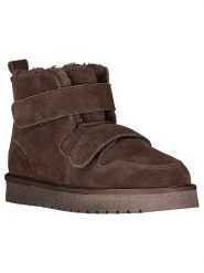 Geographical Norway Botki zimowe "Oscratch" w kolorze brązowym rozmiar: 41. Brązowe botki damskie Geographical Norway, na zimę, z futra, bez obcasa, bez zapięcia. Za 152.99 zł.