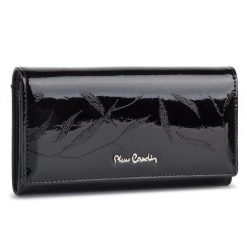 Portfel Pierre Cardin. Czarne portfele damskie Pierre Cardin, bez wzorów. Za 149.99 zł.
