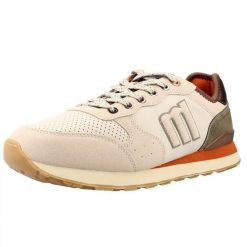 Buty MTNG 84866M Beżowy. Brązowe buty fitness męskie MTNG, z materiału, bez zapięcia, na fitness i siłownię. Za 209.99 zł.