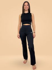 Anaissa Spodnie sportowe "Monaco" w kolorze czarnym rozmiar: L. Czarne spodnie sportowe damskie Anaissa, l, z materiału, outdoorowe. Za 100.52 zł.