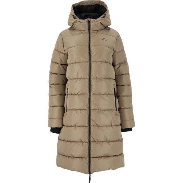 Parka dla kobiet Whistler Amaret. Brązowe parki damskie WHISTLER, bez wzorów. W wyprzedaży za 269.99 zł.