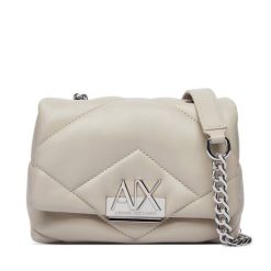 Torebka Armani Exchange. Brązowe torebki klasyczne damskie Armani Exchange, bez wzorów, bez dodatków. Za 589.99 zł.