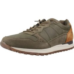 Buty KANGAROOS K950 Zielony. Zielone buty trekkingowe męskie Kangaroos, ze skóry, bez zapięcia, trekkingowe. Za 361.65 zł.