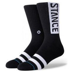 Skarpety turystyczne Stance Og. Czarne skarpetki damskie Stance, bez wzorów. Za 46.09 zł.