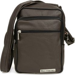 Listonoszka męska brązowa Beltimore G62. Brązowe saszetki męskie . Za 153.99 zł.