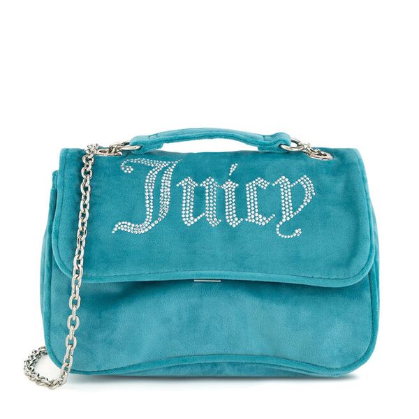 Torebka Juicy Couture. Niebieskie torebki klasyczne damskie Juicy Couture, bez wzorów, bez dodatków. Za 279.99 zł.
