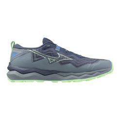 Buty do biegania Mizuno Wave Daichi 9 J1GJ257101 niebieskie. Niebieskie obuwie do biegania damskie mizuno wave. Za 705.80 zł.