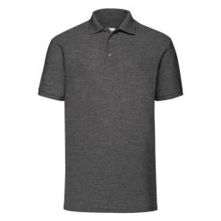 Męska Koszulka Polo 65/35 Pique. Fioletowe koszulki polo męskie Fruit of the Loom, m, bez wzorów, bez ramiączek. Za 78.99 zł.