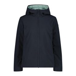 Kobieta odwracalna kurtka przeciwdeszczowa z kapturem na zamek CMP. Brązowe kurtki przeciwdeszczowe damskie CMP, z kapturem. Za 598.35 zł.