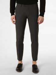 Finshley & Harding London spodnie od garnituru modułowego Mężczyźni Slim Fit Sztuczne włókno szary, 94. Szare spodnie materiałowe męskie Finshley & Harding London, z włókna. Za 499.95 zł.