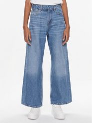 Hugo Jeansy Galeva_1 50508852 Niebieski Oversize. Niebieskie jeansy damskie Hugo. Za 969.99 zł.