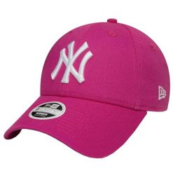 Damska czapka z daszkiem New Era MLB New York Yankees. Czerwone czapki z daszkiem damskie New Era, bez wzorów. Za 109.99 zł.