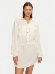 Banana Moon Sukienka letnia Sundy Holidays LHN10 Biały Regular Fit. Białe sukienki damskie Banana Moon, na lato, xl, bez wzorów, z wiskozy, bez kołnierzyka, bez ramiączek. Za 359.99 zł.