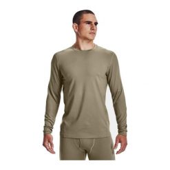 Koszulka termoaktywna męska Under Armour Tactical Crew CGI Base. Brązowe bielizna termoaktywna męska Under Armour, m, bez wzorów. Za 169.99 zł.