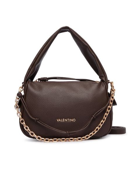Valentino Torebka Saphira Re VBSA6E08 Brązowy. Brązowe torebki klasyczne damskie Valentino, bez wzorów, ze skóry, bez dodatków. Za 679.99 zł.