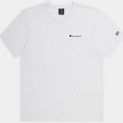 Koszulka sportowa Męska Champion. Białe t-shirty sportowe męskie CHAMPION, l, bez ramiączek, trekkingowe. Za 129.00 zł.