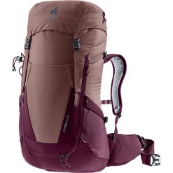 Plecak Deuter Futura 24 SL - ashrose/cassis. Czerwone plecaki damskie Deuter, bez wzorów, sportowe. Za 639.99 zł.