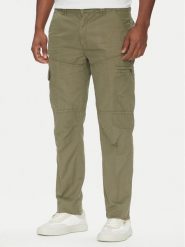 Aeronautica Militare Spodnie materiałowe 251PA1662CT3526 Khaki Regular Fit. Brązowe spodnie materiałowe męskie AERONAUTICA MILITARE, bez wzorów, z bawełny. W wyprzedaży za 599.99 zł.