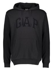 GAP Bluza w kolorze czarnym rozmiar: XXL. Czarne bluzy z kapturem męskie GAP, xxl, z bawełny. Za 95.95 zł.