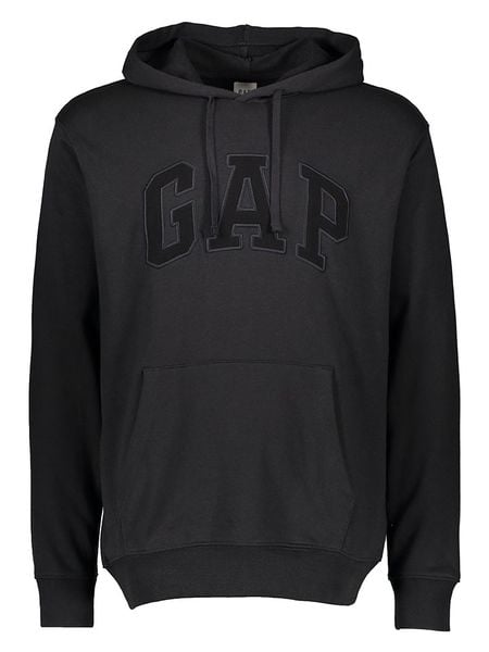 GAP Bluza w kolorze czarnym rozmiar: XXL. Czarne bluzy z kapturem męskie GAP, xxl, z bawełny. Za 95.95 zł.