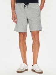 U.S. Polo Assn. Szorty materiałowe MUP4050 Niebieski Slim Fit. Niebieskie szorty męskie U.S. Polo Assn., bez wzorów, z bawełny. Za 259.99 zł.