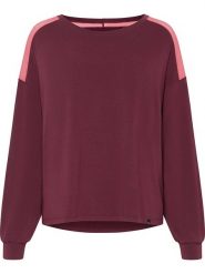 Naturana Bluza w kolorze bordowym rozmiar: XL. Czerwone bluzy bez kaptura damskie Naturana, xl. Za 87.40 zł.