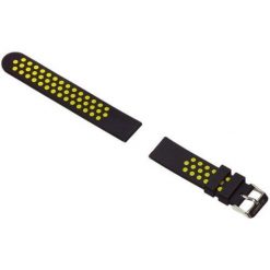 Pasek do Smartwatcha Garett Sport 17 Czarno-Żółty - Aktywny Styl - Garett. Czarne paski męskie GARETT, bez wzorów, sportowe. Za 49.00 zł.