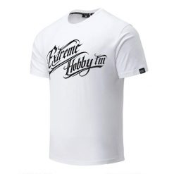 T-shirt Męski koszulka bawełniana EXTREME HOBBY SIGNATURE. Białe t-shirty męskie EXTREME HOBBY, m, bez wzorów, z bawełny, bez kołnierzyka. Za 129.00 zł.