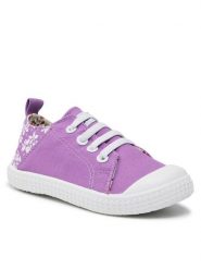 Nelli Blu Trampki CF21060B Fioletowy. Fioletowe trampki i tenisówki dziewczęce Nelli Blu, bez wzorów, z materiału, bez zapięcia. Za 59.99 zł.