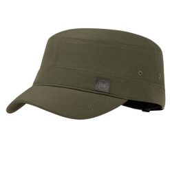 Czapka z daszkiem dla dorosłych Military Cap. Zielone czapki męskie Buff, bez wzorów, z elastanu. Za 119.99 zł.