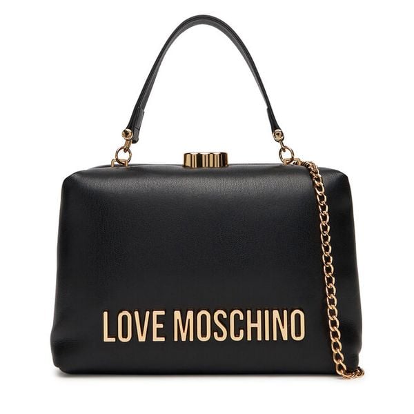 Torebka LOVE MOSCHINO. Czarne torebki klasyczne damskie Love Moschino, bez wzorów, bez dodatków. Za 759.99 zł.