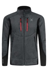 Kurtka trekkingowa męska Nordic Fleece. Brązowe kurtki outdoor męskie MONTURA, l, bez wzorów, z dzianiny, bez kaptura. Za 879.99 zł.