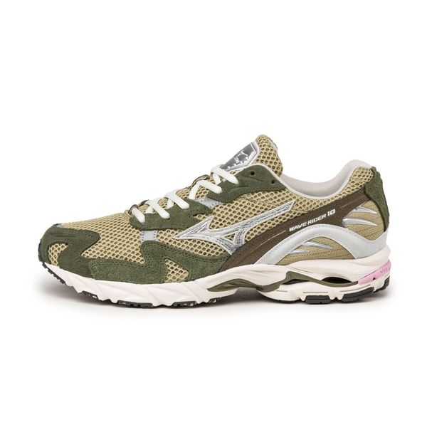 Buty Mizuno Wave Rider 10. Brązowe obuwie do biegania damskie Mizuno, mizuno wave. Za 599.99 zł.