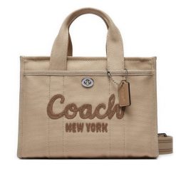 Torebka Coach. Brązowe torebki klasyczne damskie Coach, bez wzorów, bez dodatków. Za 799.99 zł.