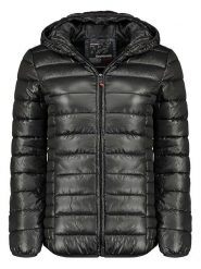 Geographical Norway Kurtka pikowana "Annecy" w kolorze czarnym rozmiar: L. Czarne kurtki damskie Geographical Norway, l, bez wzorów, bez kaptura. Za 156.61 zł.