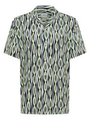 Mustang Koszula Layton 1016473 Zielony Relaxed Fit. Zielone koszule męskie Mustang, l, bez wzorów, z wiskozy, bez kołnierzyka, bez ramiączek. Za 159.99 zł.