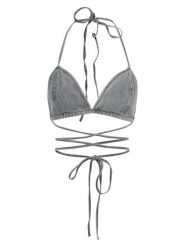 Noisy May Top - NMBella Kobiety niebieski, S. Niebieskie bikini damskie Noisy may, bez wzorów. Za 79.95 zł.