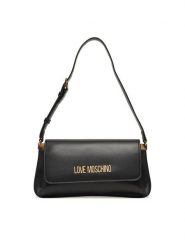 LOVE MOSCHINO Torebka JC4058PP1NLO0000 Czarny. Czarne torebki klasyczne damskie Love Moschino, bez wzorów, ze skóry, bez dodatków. Za 599.99 zł.