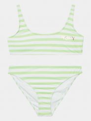 Roxy Strój kąpielowy Tropical Time ERGX203479 Zielony. Zielone stroje kąpielowe dziewczęce Roxy, bez wzorów, z syntetyku. Za 89.99 zł.