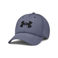 Czapka Under Armour Blitzing. Czarne czapki męskie Under Armour, bez wzorów, z materiału, sportowe. Za 123.05 zł.