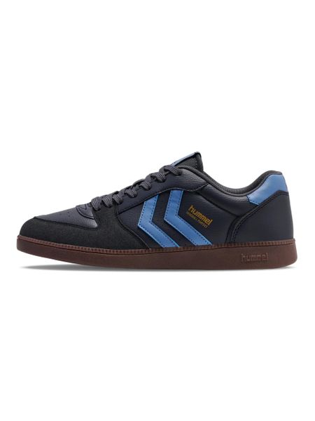Buty Hummel Sneaker Handball Perfekt. Szare buty sportowe na co dzień męskie HUMMEL, z materiału, bez zapięcia, do piłki ręcznej. Za 225.29 zł.
