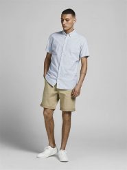 Jack & Jones Szorty w kolorze beżowym rozmiar: XL. Brązowe szorty męskie Jack & Jones, bez wzorów. Za 88.02 zł.