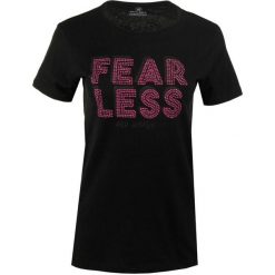 Damska koszulka Athl. Dpt Heloisa Czarna 2xl. Czarne t-shirty damskie YB SPORTS, xl, bez wzorów, z bawełny, bez kołnierzyka. Za 142.99 zł.