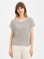 Drykorn Koszulka - Vanope Kobiety beżowy|wielokolorowy, XL. Brązowe t-shirty damskie Drykorn, xl, bez wzorów, z bawełny, bez kołnierzyka. Za 279.95 zł.